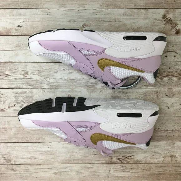 Nike Air Max Excee White Gold Iced Lilac  Sneaker Lifestyle Comfort Walking Shoe - Picture 3 of 8